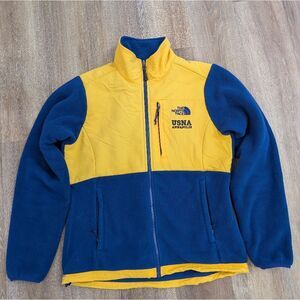 RARE! North Face Denali Jacket  Blue/Gold Naval Academy Women's Sz S